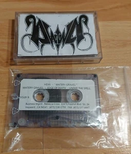 DAWN - Promo demo 1993 ,HEXX - Watery Graves promo tape, Death metal, Wild rags - Picture 1 of 3