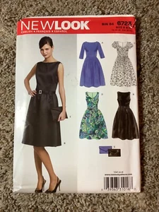 New Look SEWING PATTERN 6723 Misses Evening PARTY DRESS Sizes 8-18 UNCUT - Picture 1 of 3