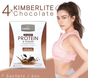 4 Kimberlite Chocolate Plant Protein Vitamin Weight Management BeautyDrink Shake - Picture 1 of 12