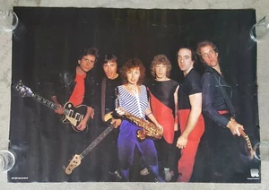 PÓSTER QUARTERFLASH VINTAGE ORIGINAL 1981 - HECHO EN HOLANDA - Imagen 1 de 4