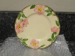 6 3/8" Franciscan Desert Rose bread plate Gladding McBean & Co(T.V.) backstamp - Bild 1 von 4