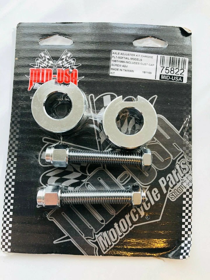 CHAIN AXLE ADJUSTER REAR KIT SOFTAIL 1987/1999,  - Image 1 of 1
