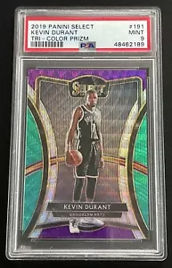 2019 Kevin Durant Panini Select Premier dreifarbiges Preis #191 PSA 9 NEUWERTIG 🙂 - Bild 1 von 2
