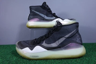 Nike KD 12 Zapatos Para Hombre Talla 12 Negro Blanco Baloncesto Zoom Flywire Kevin Durant Foto 1 de 4