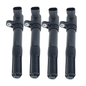 4Pcs Ignition Coil Fit for Fiat 500 2007-23 Panda 99-23 Bravo 1995-2014 4677288 - Picture 1 of 4