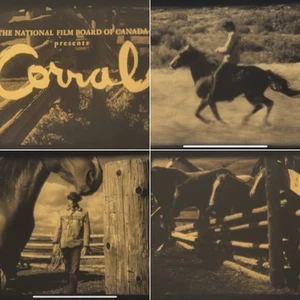 “Corral” 1954. 16mm B&W Short Film. Pics & Video clip - Foto 1 di 20