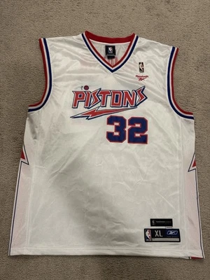 Camiseta deportiva Reebok Rewind HWC Detroit Pistons Richard Hamilton 32 XL rara de colección Foto 1 de 4