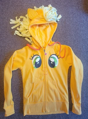 WeLoveFine My Little Pony Applejack Vintage Zip-Up Hoodie Size S MLP Y2K Scene - Image 1 of 3