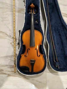 Knilling Bucharest Violin 4KF 73211 With Case and Bow for Repair No Strings - Picture 1 of 21