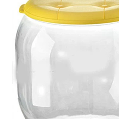 .›Toy Storage Stool Multipurpose Innovative Round Shape Transparent Storage Stoo - Image 1 of 4