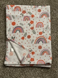 Manta bebé arco iris Baby Elements puntos tulipanes flores arco iris - Imagen 1 de 7