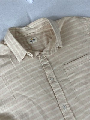 Camisa de Capa Marina Para Hombres Marge Rosa Rayas Manga Larga Abotonada Algodón Informal Foto 1 de 4