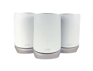 Netgear Orbi RBKE963 Quad-band WiFi 6E Mesh System Router + 2 satelity AXE11000 - Bild 1 von 2