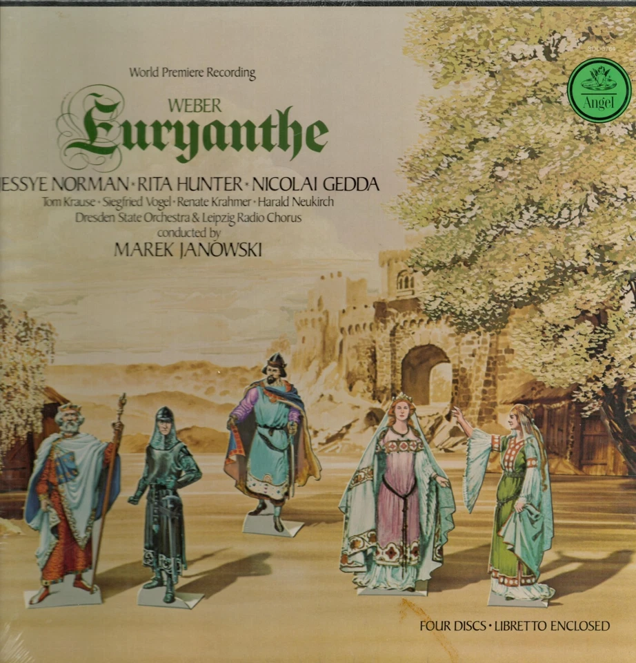 Weber-Euryanthe-Janowski/Dresden State Orchestra-New Sealed Angel 4 LP Box Set - Image 1 of 1