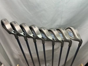 Ladies Callaway Big Bertha X-12 iron Set 5-Sw 8pcs L-Flex Super JV200 Women - Picture 1 of 21