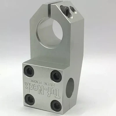 Tuf-Neck BMX Stem, OLDSCHOOL GT BMX SE SILVER RETRO V2 1-1/8" 55MM TOP LOAD NEW - Image 1 of 3