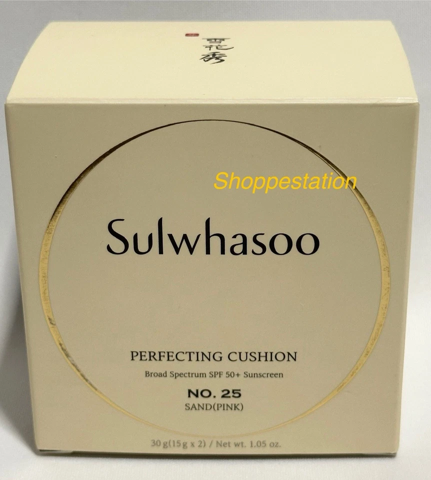 Sulwhasoo Perfecting Cushion Compact 15g Refill No. 25 SAND (Pink) US