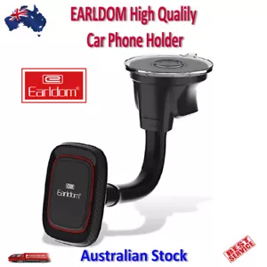 EARLDOM HQ Magnetic Car Phone Holder Adjustable Dashboard Windshield Mount - Picture 1 of 5