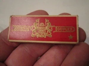NUEVO DE LOTE ANTIGUO AFEITADORAS DURHAM DÚPLEX - PAQUETE DE 5 CUCHILLAS - NUEVO STOCK ANTIGUO - BBA-9A - Imagen 1 de 3