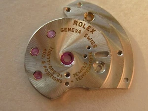 Véritable Rolex Calibre 3135 Mouvement Pièce Automatique Appareil Upper Pont Ref - Picture 1 of 7