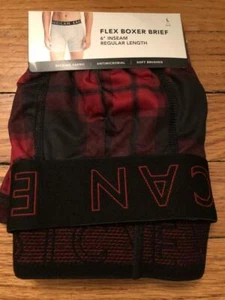 NUEVO CON ETIQUETAS Para Hombre Talla L American Eagle Outfitters 6" Flex Boxer Calzoncillo Rojo Cuadros - Imagen 1 de 8