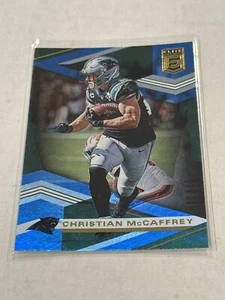 2020 Donruss Elite #77 Christian McCaffrey verde quasi nuovo - Foto 1 di 2