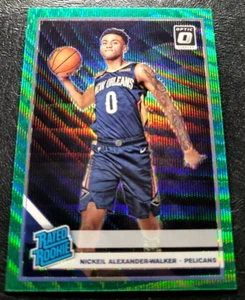 Nickeil Alexander-Walker 2019 Optic 184 Holo Green Wave Prizm SP Rookie Fanatics - Picture 1 of 5