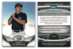 2011 Bowman Platinum Prospects #BPP7 Travis D'Arnaud - Toronto Blue Jays - Picture 1 of 1