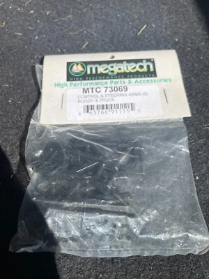 Vintage RC Car Buggy Megatech 1/18 Mega Pro MegaPro 6pc Lower Arm Set MTC73069 - Image 1 of 2