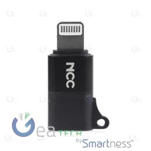 NCC OTG004 ADAPTADOR DE LIGHT COMPATIBILE IPHONE A USB-C - Picture 1 of 4