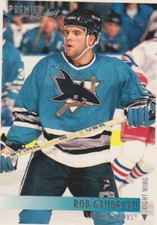 1994-95 Topps Premier #4 Rob Gaudreau San Jose Sharks