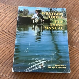 Western Trout Fly Tying Manual Volume II by Jack Dennis - 1980 - - Picture 1 of 2