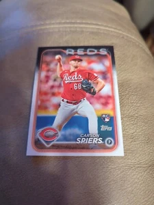 2024 Topps Series 2 Carson Spiers Rookie #365 Cincinnati Reds - Picture 1 of 2