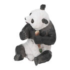Panda Model Sturdy Lifelike Simulated PVC Hand Painted Decorative Panda Statue