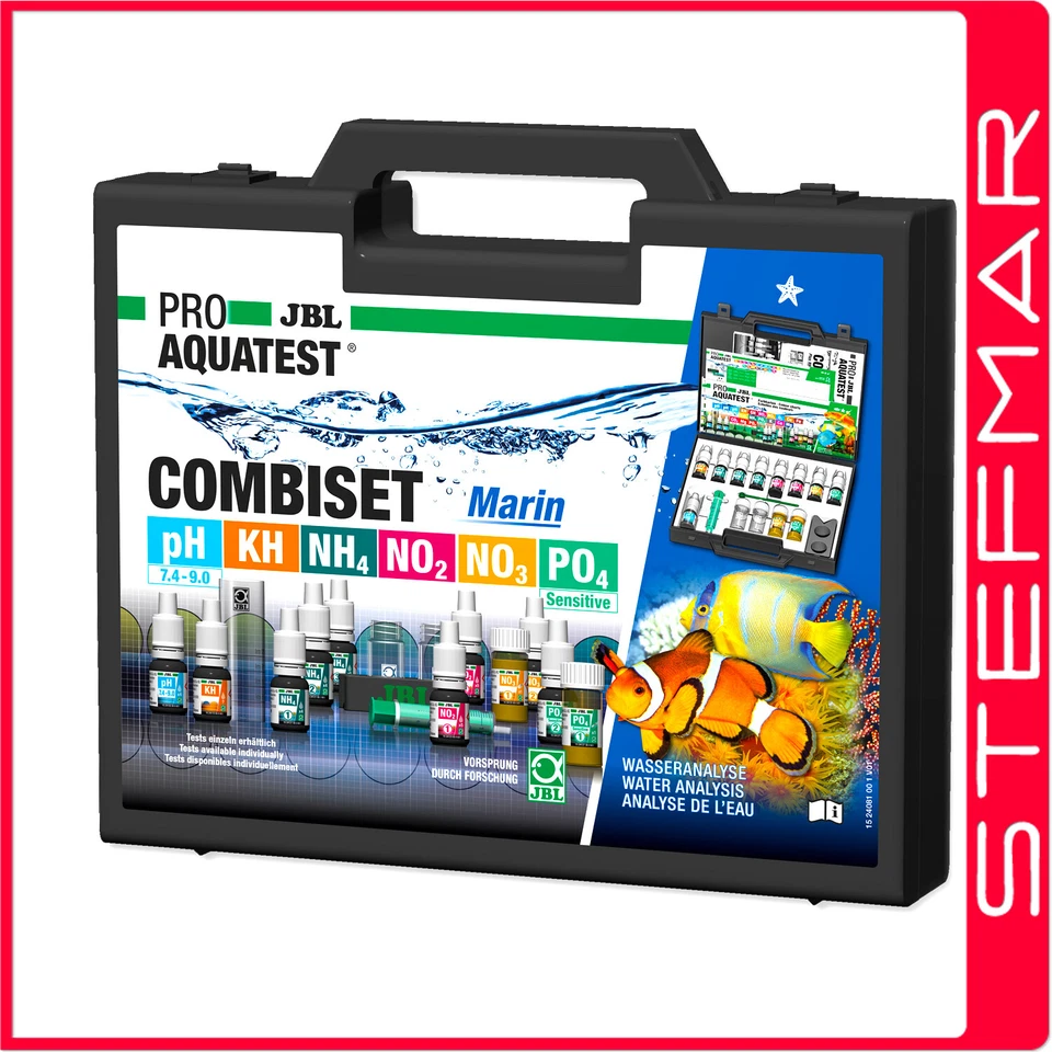 JBL ProAquatest Lab Combiset Marine 6in1 Test Kit - Bild 1 von 1