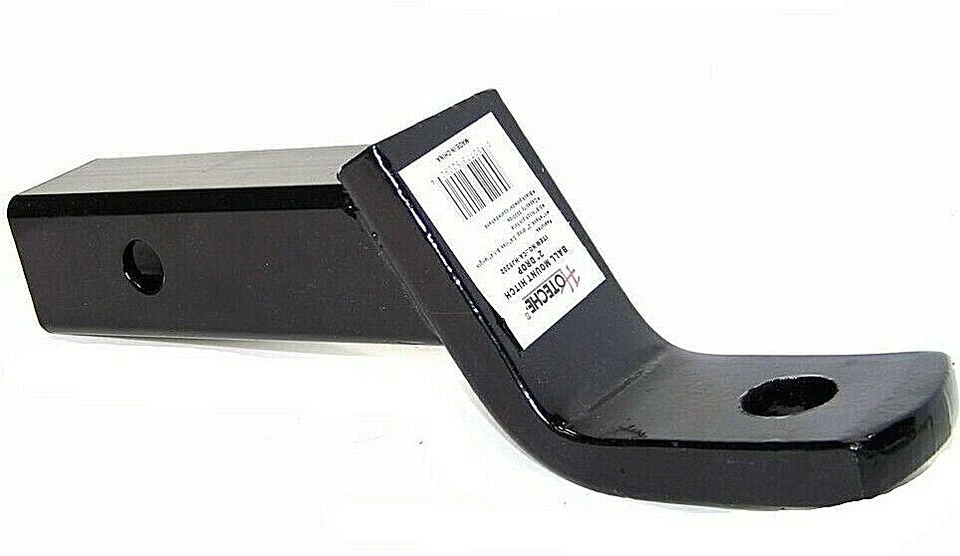  2" Drop Hitch Receiver Trailer Ball Mount for 2" Receiver 5000lb Tow Hitch HD - Image 1 of 1