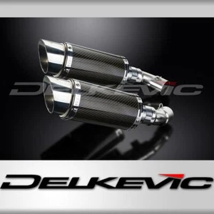 KIT DE ESCAPE SILENCIADOR DE CARBONO REDONDO DUCATI MONSTER 696 2008-2014 200 mm - Imagen 1 de 4