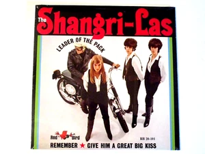 THE SHANGRI-LAS LEADER OF THE PACK LP REPRESS VINYL 60'S GARAGE ROCK - Picture 1 of 2