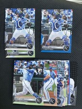 2022 Topps Now RTOD Road To Opening Day Kansas City Royals Set W PEREZ BLUE /49