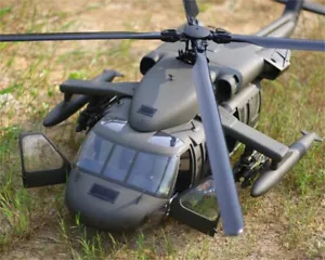 KIT DE PINTURA de fuselaje de helicóptero de radiocontrol Blackhawk 700 UH-60 ARF V2 - Imagen 1 de 7