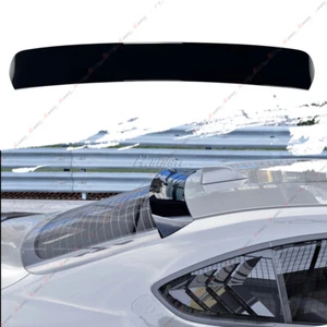 V STYLE GLOSS BLACK REAR WINDOW ROOF SPOILER FOR 2022-25 SUBARU BRZ TOYOTA GR86 - Picture 1 of 8