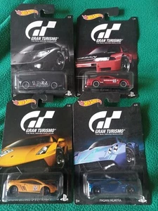 LOTE DE 4 COCHES GRAN TURISMO HOT WHEELS ( NUEVOS EN CAJA ) - Imagen 1 de 5