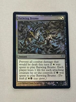 MTG FOIL Batwing Brume Eventide Magic the Gathering - Image 1 of 2