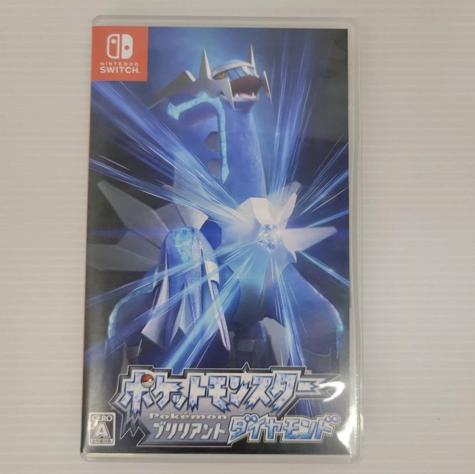 Pokemon Brilliant Diamond Japanese Nintendo Switch F/S - Image 1 of 4