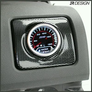 Volkswagen Golf MK5 Air Vent Pod Gauge Holder GTI TDI VW - RHD - Carbon Effect - Picture 1 of 4