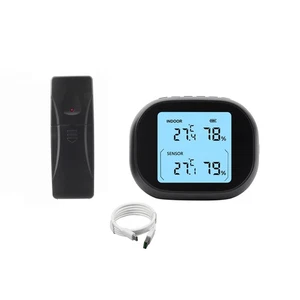 Digital Hygrometer Humidity Thermometer Temperature Monitor USB Charging Unit - Picture 1 of 4