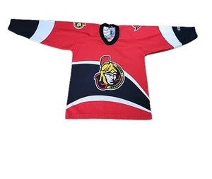 Maglia CCM NHL Ottawa Senators, taglia small, vintage 1992-2007 VEDI FOTO - Foto 1 di 9