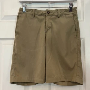 Nike Boys Dri-Fit Golf Shorts Tan Khaki Youth Activewear Size M - Picture 1 of 17