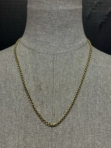 Signed Whiting Davis Goldtone 21-Inch Necklace #4865 - Picture 1 of 5