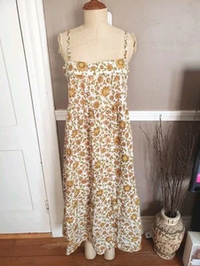 Gorgeous Multicolor Floral Sleeveless Dress By Rachel Pally!! Size Large!! - Picture 1 of 6